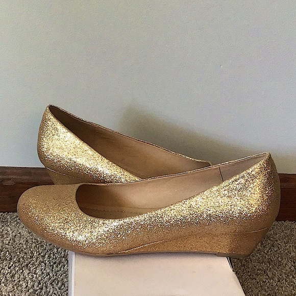DAILY SHOES SAN FRANCISCO GOLD GLITTER - Picture 3 of 5